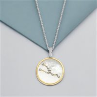 Pendente Ti Sento Milano Donna ZODIAC in Argento Madreperla 6826TA - 6826TA